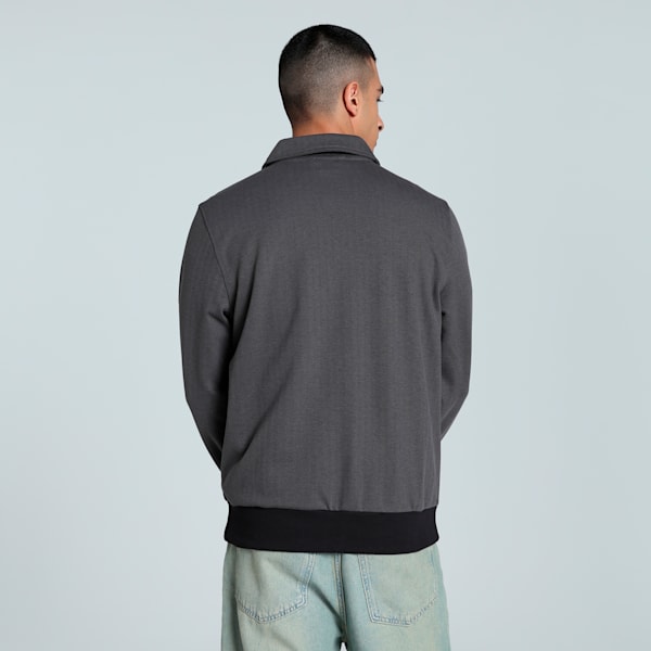 CLASSICS Herringbone Men's Shacket, PUMA Black, extralarge-IND
