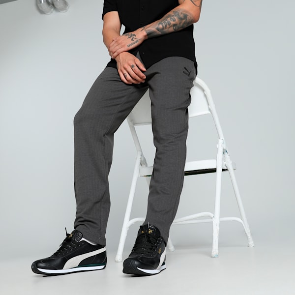 CLASSICS Herringbone Men's Pants, PUMA Black, extralarge-IND
