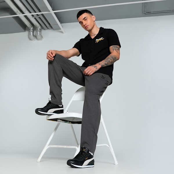 CLASSICS Herringbone Men's Pants, PUMA Black, extralarge-IND