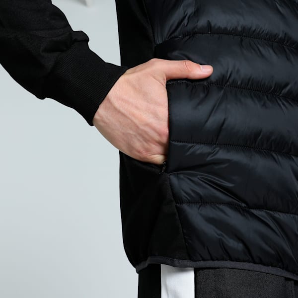 CLASSICS Men's Slim Fit Hybrid Jacket, PUMA Black, extralarge-IND