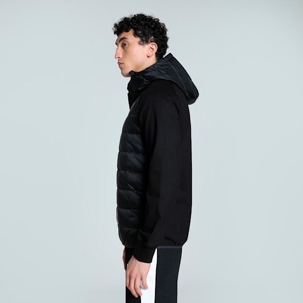 CLASSICS Men's Slim Fit Hybrid Jacket, PUMA Black, extralarge-IND