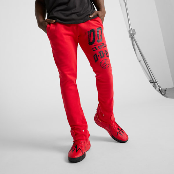 Pants deportivos de básquetbol para hombre Scoot Trail Blazing, For All Time Red, extralarge