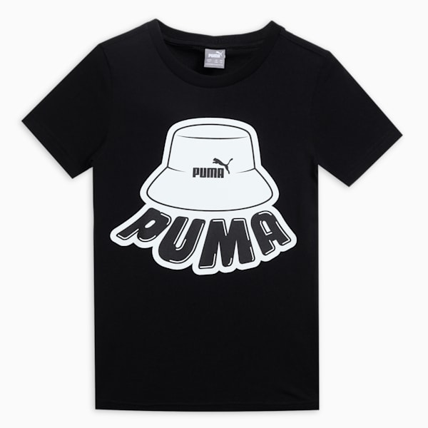 MID 90s Graphic Boy's Tee, PUMA Black, extralarge-IND