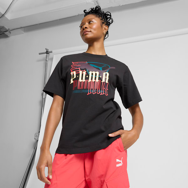 CLASSICS PLAY LOUD Women's Tee, PUMA Black, extralarge