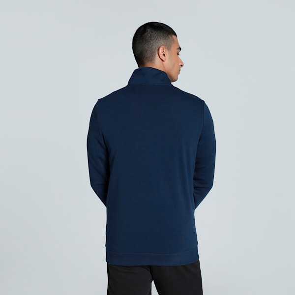 UTILITY Overlay Men's Sweat Jacket, Club Navy, extralarge-IND