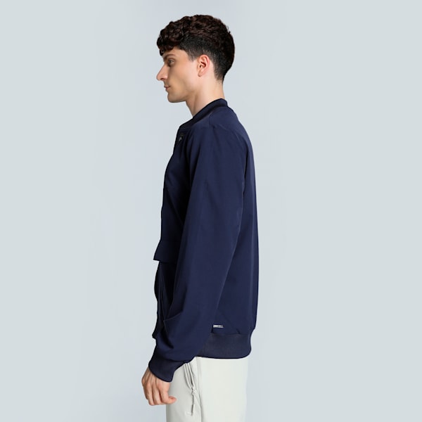 UTILITY Men's Bomber Jacket, Club Navy, extralarge-IND