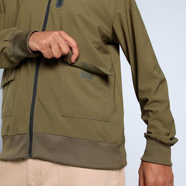 UTILITY Men's Bomber Jacket, Wild Willow, extralarge-IND
