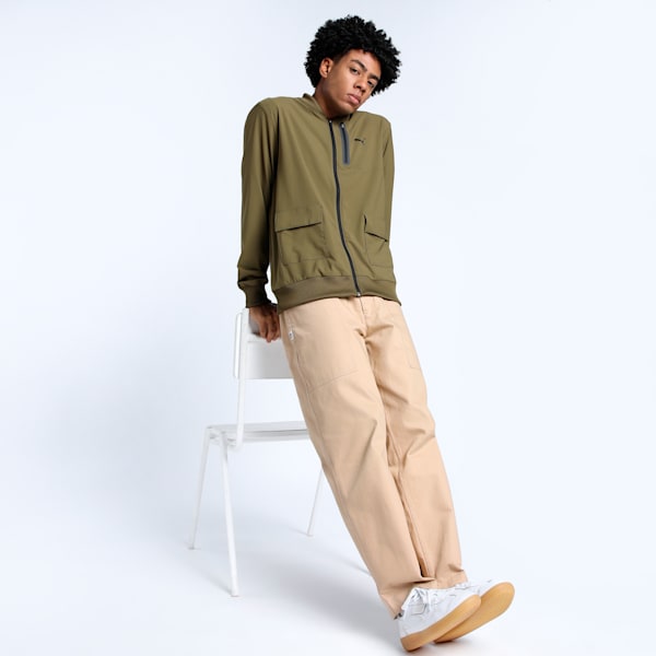 UTILITY Men's Bomber Jacket, Wild Willow, extralarge-IND