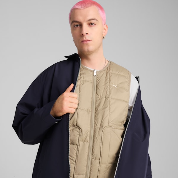 MMQ Men's 2-In-1 Jacket, New Navy, extralarge
