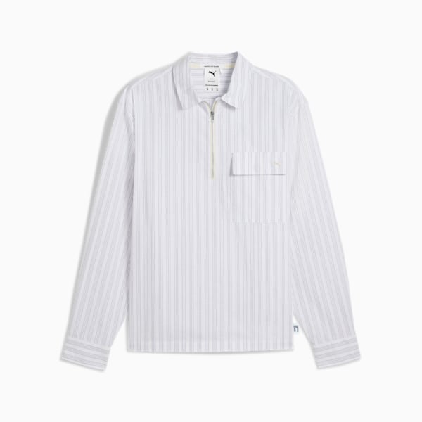 MMQ Men's Half-Zip Relaxed Fit Shirt, Cool Weather, extralarge-IND