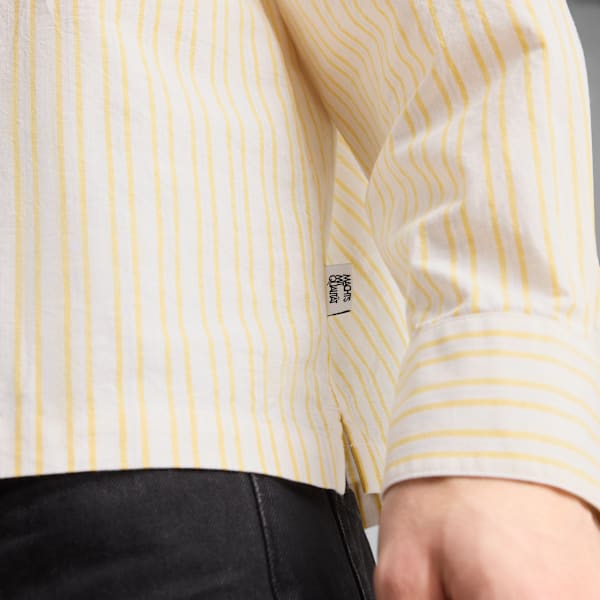 MMQ Men's Half-Zip Shirt, Sunny Yellow, extralarge-IND