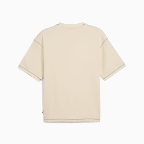 MMQ Men's Rib Tee, Alpine Snow, extralarge