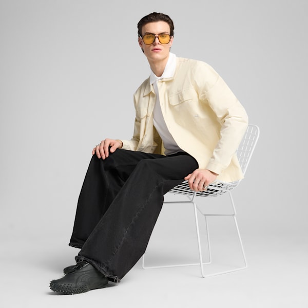 MMQ Ripstop Men's Relaxed Fit Overshirt, Pristine, extralarge-IND