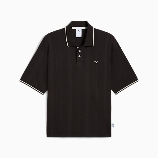 Polo para hombre MMQ, PUMA Black, extralarge