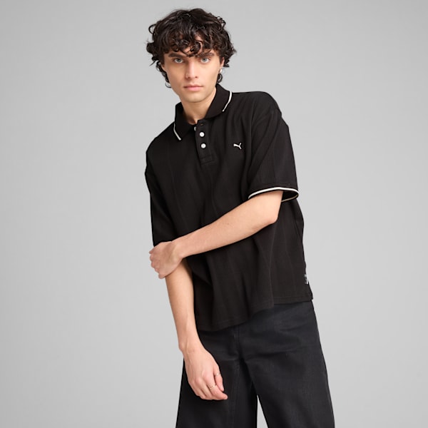 MMQ Men's Polo, PUMA Black, extralarge-IND