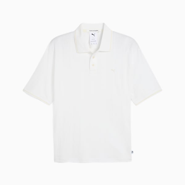 MMQ Men's Polo, PUMA White, extralarge