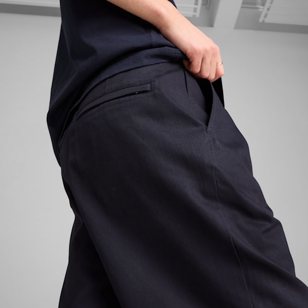 MMQ Men's Oversized Chino Shorts, New Navy, extralarge-IND