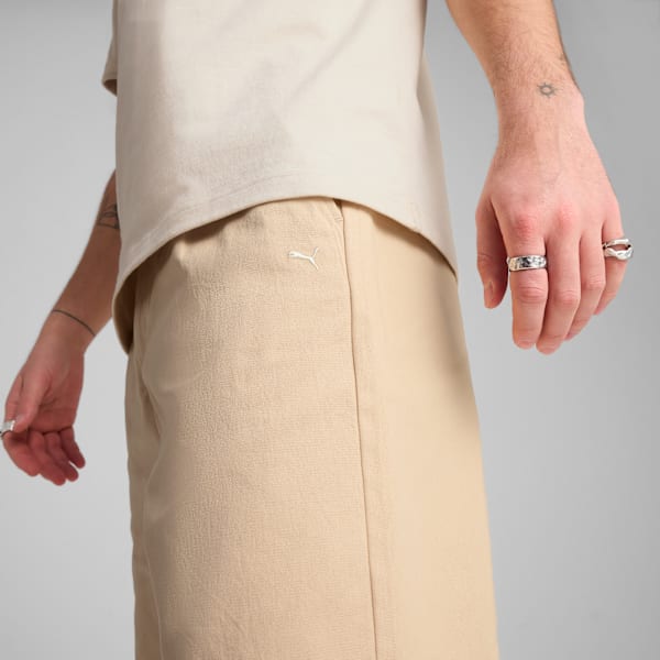 MMQ Men's Chino Shorts, Light Sand, extralarge-IND
