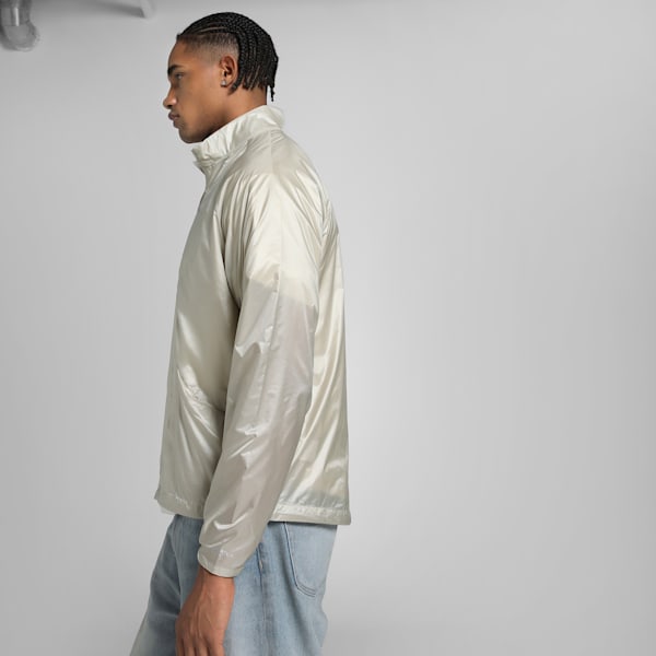 MMQ SPORT Pertex® Men's Relaxed Fit Packable Jacket, Desert Dust, extralarge-IND