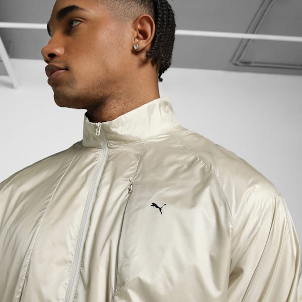 MMQ SPORT Pertex® Men's Relaxed Fit Packable Jacket, Desert Dust, extralarge-IND