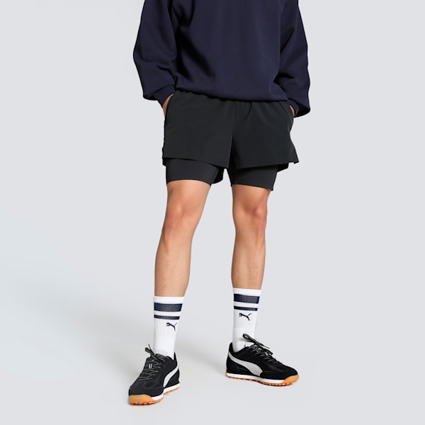 MMQ SPORT Men's Running Shorts, PUMA Black, extralarge-IND
