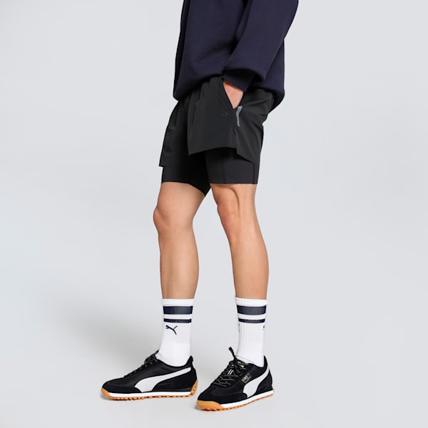 MMQ SPORT Men's Running Shorts, PUMA Black, extralarge-IND