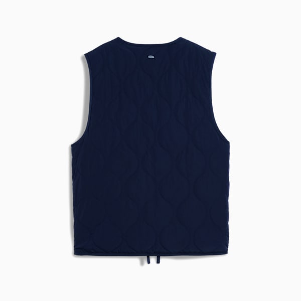 YONA Women's Relaxed Fit Reversible Vest, New Navy, extralarge-IND