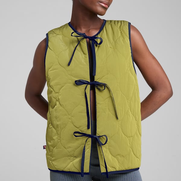 YONA Women's Reversible Vest, New Navy, extralarge