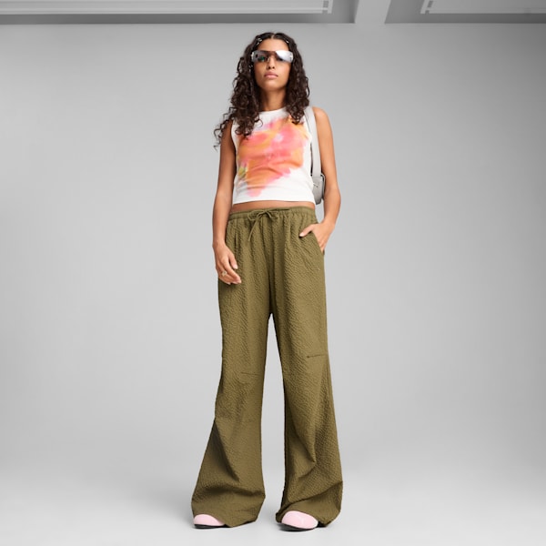 YONA Women's Graphic Top, PUMA White, extralarge