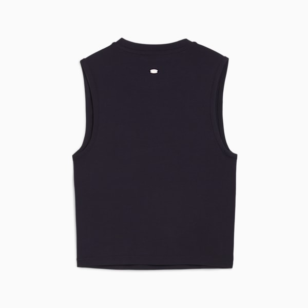 YONA Women's Fitted Graphic Top, New Navy, extralarge-IND