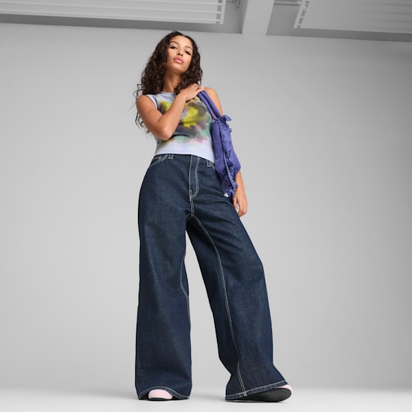 Playera sin mangas estampada YONA para mujer, Cool Weather, extralarge