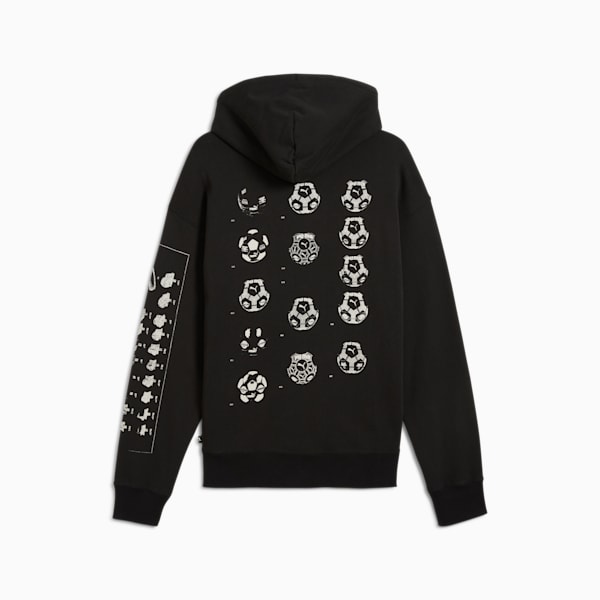 Sudadera con capucha de fútbol para hombre GRAPHICS, PUMA Black, extralarge