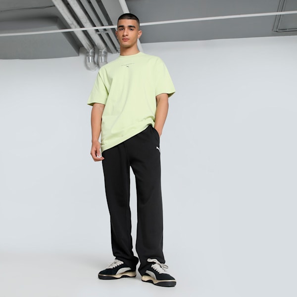 GRAPHICS The Cat Men's Tee, Pistachio Green, extralarge-IND