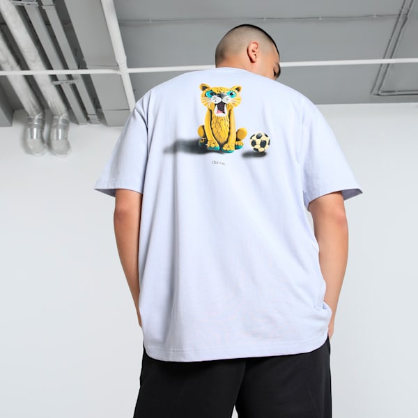 GRAPHICS The Cat Men's Tee, Cool Weather, extralarge-IND