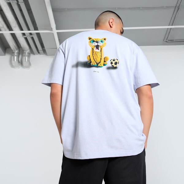 GRAPHICS The PUMA Cat Men's Relaxed Tee, Cool Weather, extralarge-IND