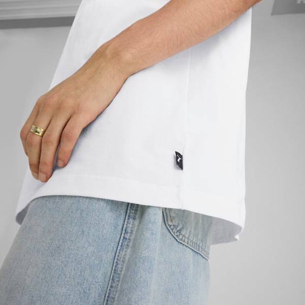 メンズ グラフィックス マラソン 半袖 Tシャツ, PUMA White, extralarge-JPN