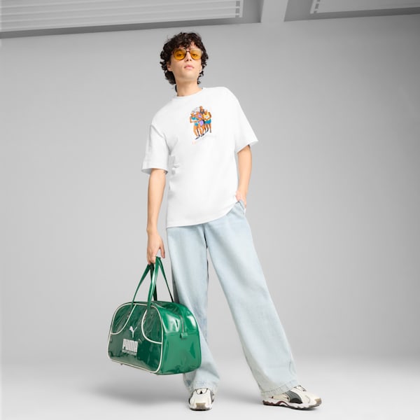 メンズ グラフィックス マラソン 半袖 Tシャツ, PUMA White, extralarge-JPN
