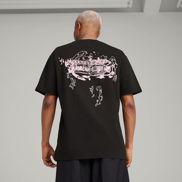 PUMA x CHARLOTTE ROHDE Men's Relaxed Fit Tee, PUMA Black, extralarge-IND