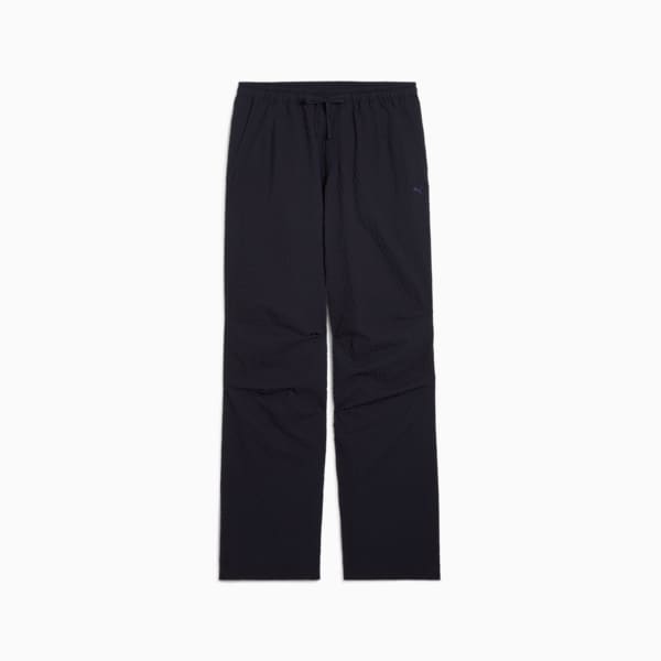 YONA Women's Oversized Parachute Pants, New Navy, extralarge-IND