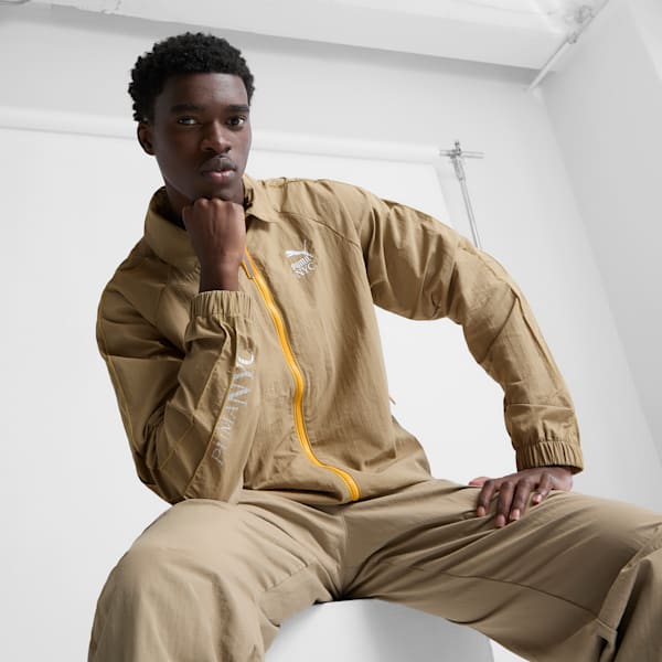 NYC T7 Men's Track Jacket, Oak Branch, extralarge