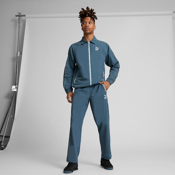Pantalones deportivos NYC Long Run T7 para hombre, Gray Skies, extralarge