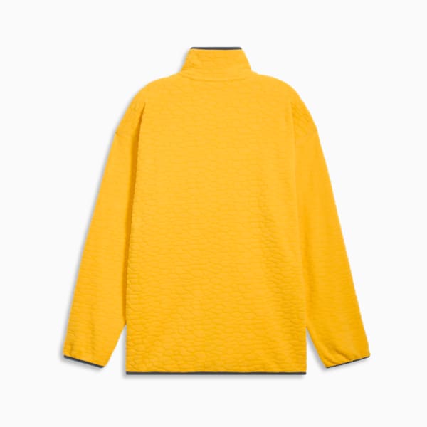NYC Men's Fleece Jacket, Tangerine, extralarge
