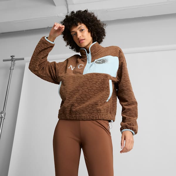 Puma half zip fleece sale