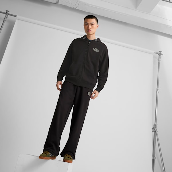 NYC Men's Full-Zip Hoodie, PUMA Black, extralarge