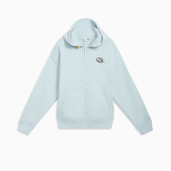 NYC Men's Full-Zip Hoodie, Frosted Dew, extralarge