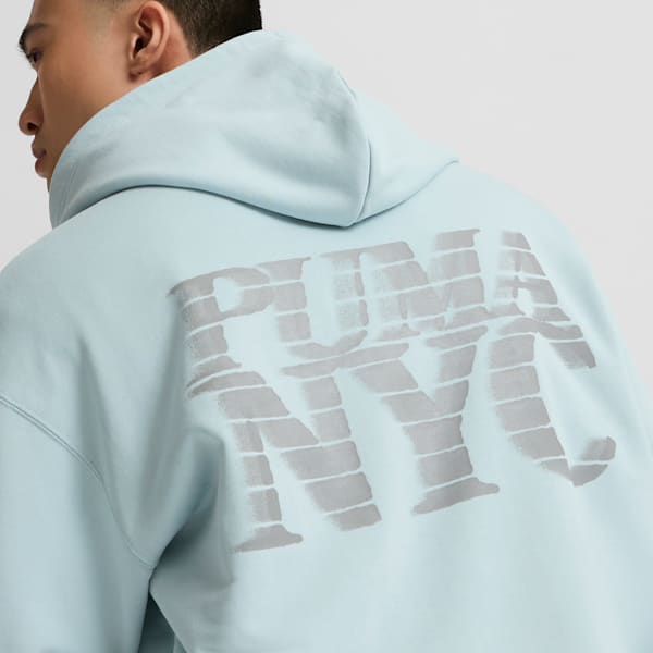 NYC Men's Full-Zip Hoodie, Frosted Dew, extralarge