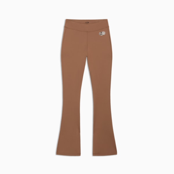 ★★Adairs★★ Lip Flared Leggings Wonder Beige JN3023 NYC Women's Flare Leggings | PUMA