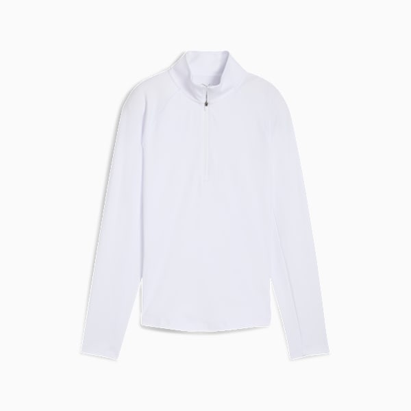 Pure 2.0 Quarter-Zip Women, White Glow, extralarge-GBR