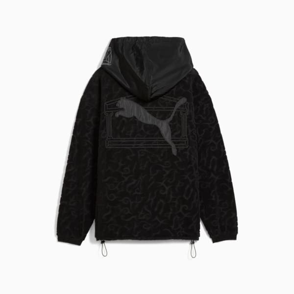 Sudadera con capucha unisex PUMA x ARIES, PUMA Black, extralarge