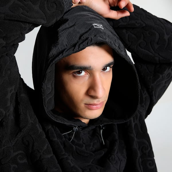 PUMA x ARIES ARISE Oversized Hoodie, PUMA Black, extralarge-IND
